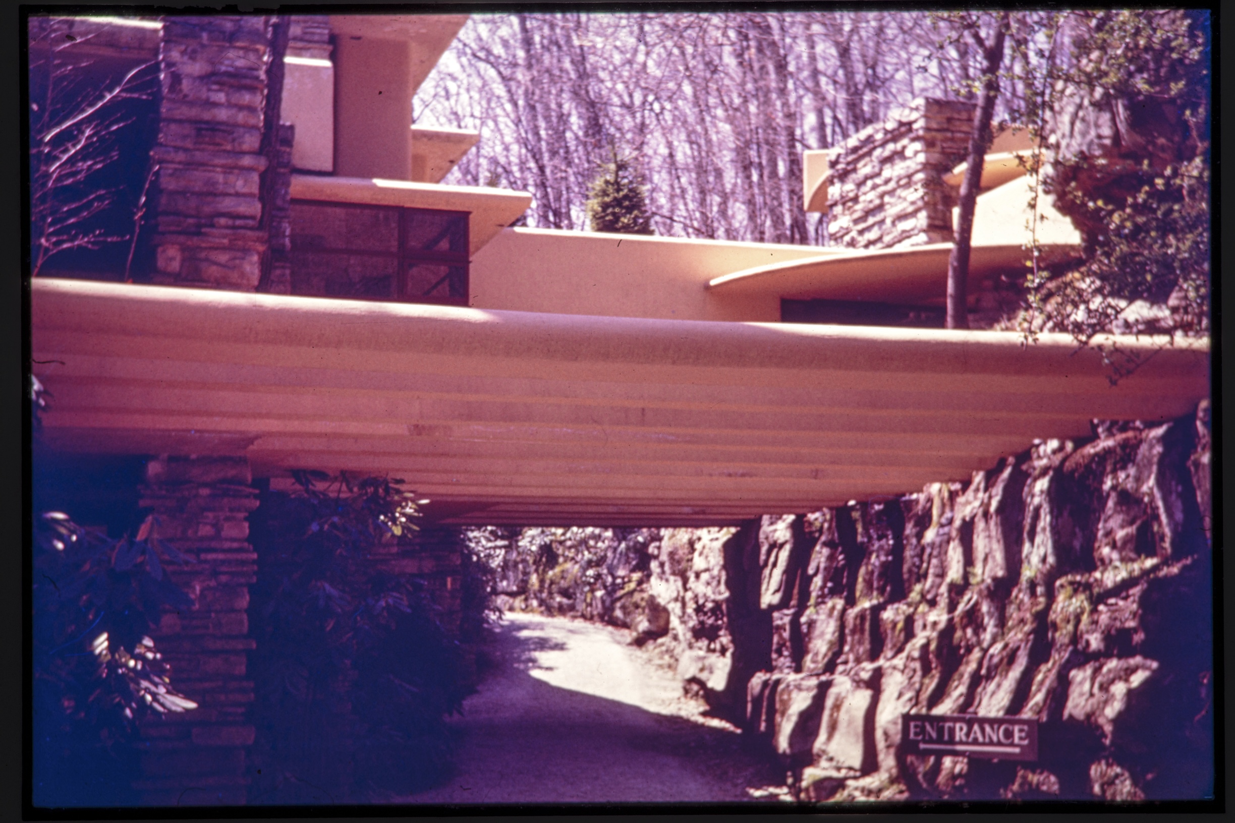 Haus "Fallingwater" von Frank Lloyd Wright