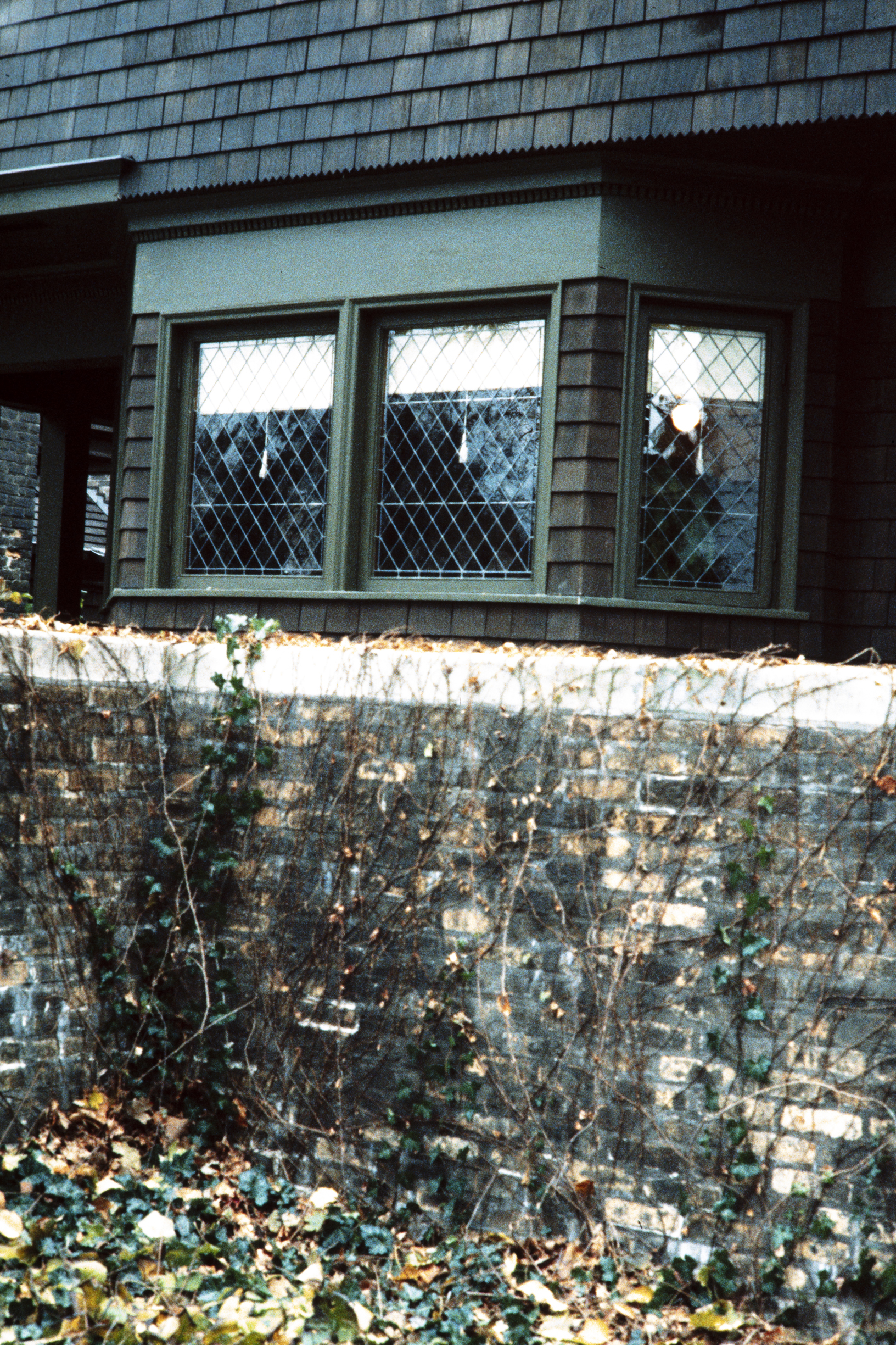 Detail, Frank Lloyd Wright Home & Studio, Museum in Oak Park, Illinois, USA